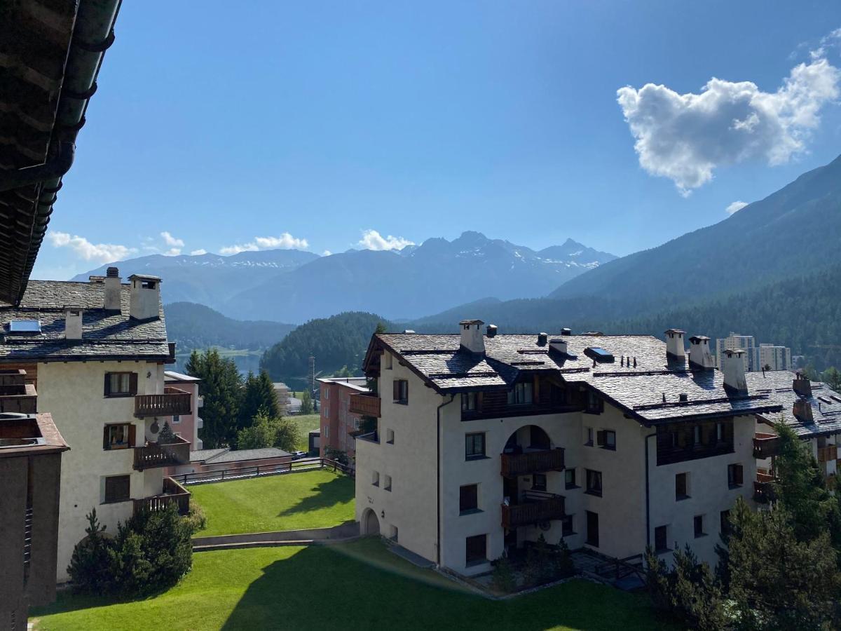 Bilocale Nuovo St. Moritz Chesa Arlas Buitenkant foto