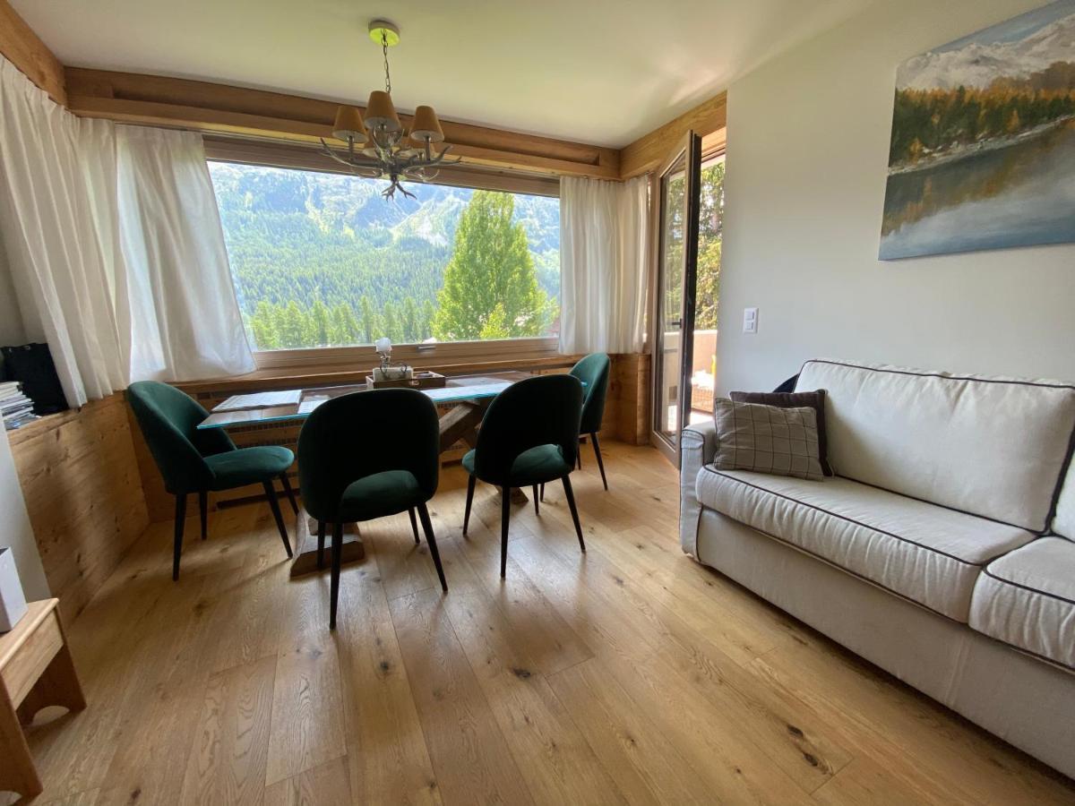 Bilocale Nuovo St. Moritz Chesa Arlas Buitenkant foto